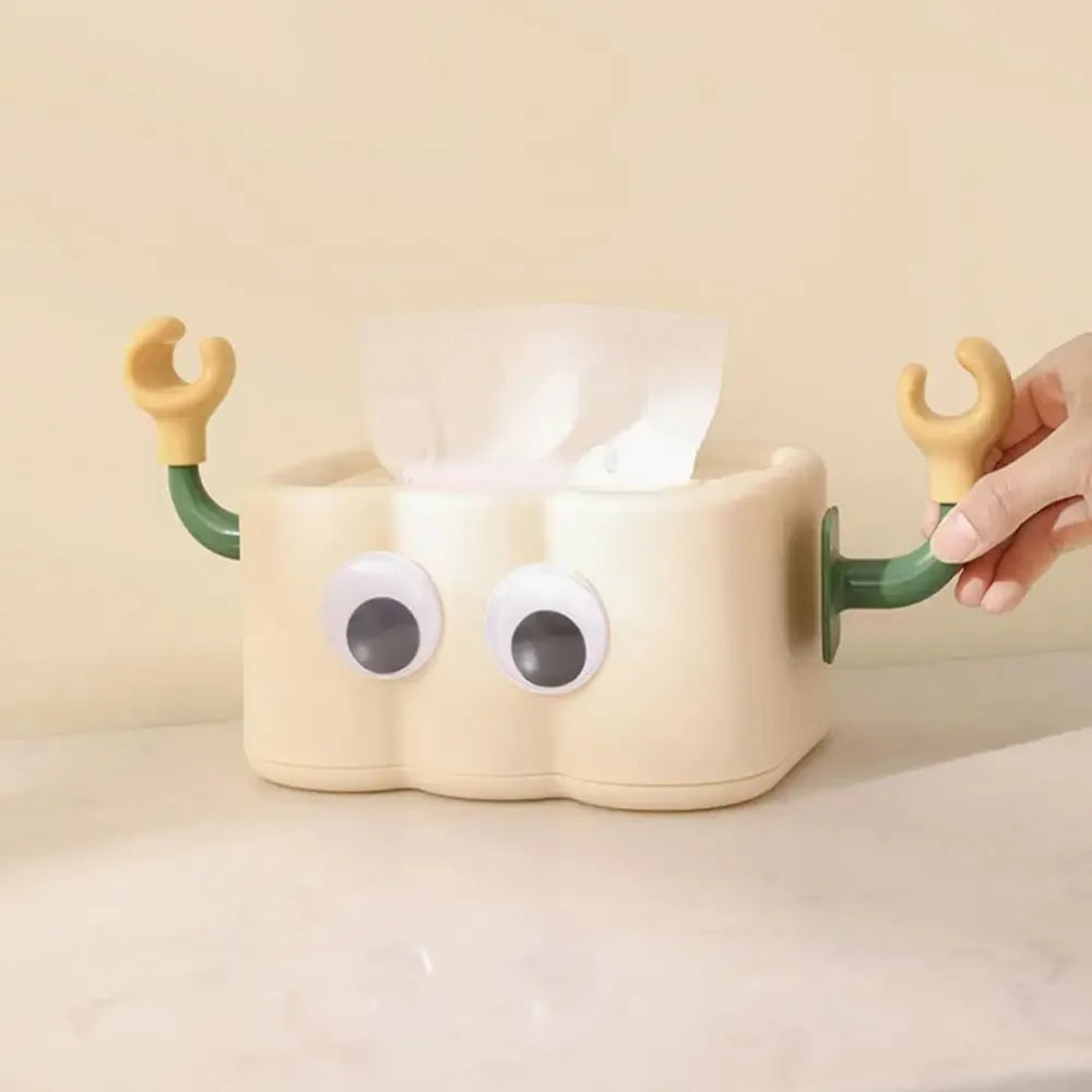 2Pcs DIY Tissue Box Decorative Foot Legs Self-adhesive Multifunctional Trash Can Hand Hook Holder Decoration Decorative Stuff